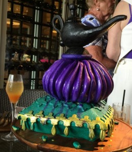 Aladdin-themed cake